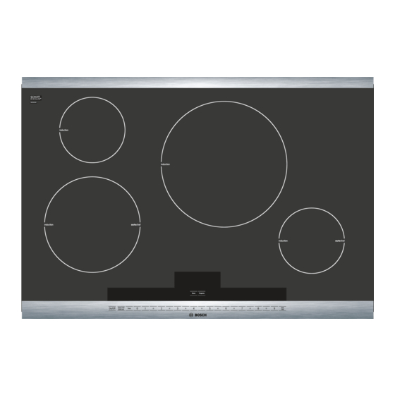 Bosch NIT8065UC Use And Care Manual