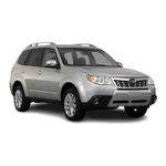 Subaru Forester 2011 Quick Reference Manual
