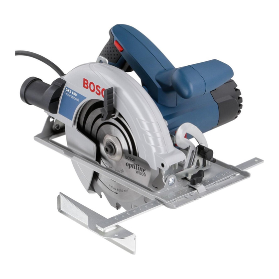 Bosch GKS 190 Professional Original Instructions Manual