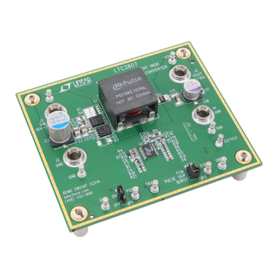 Linear Technology DC2221A Demo Manual
