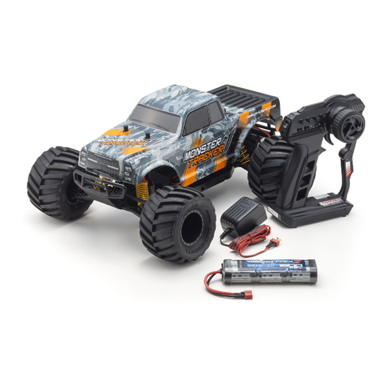 Kyosho MONSTER TRACKER readyset Manuals
