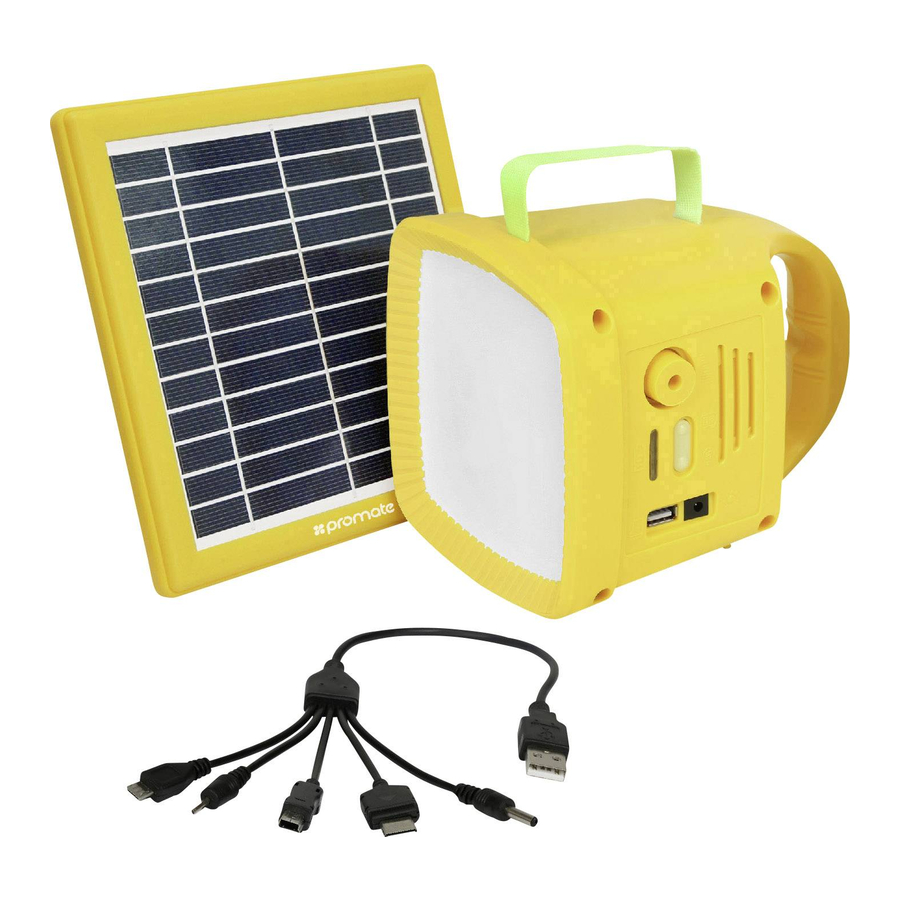 Promate SolarTorch-1 User Manual