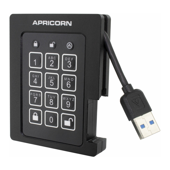 Aegis Padlock Quick Start Manual