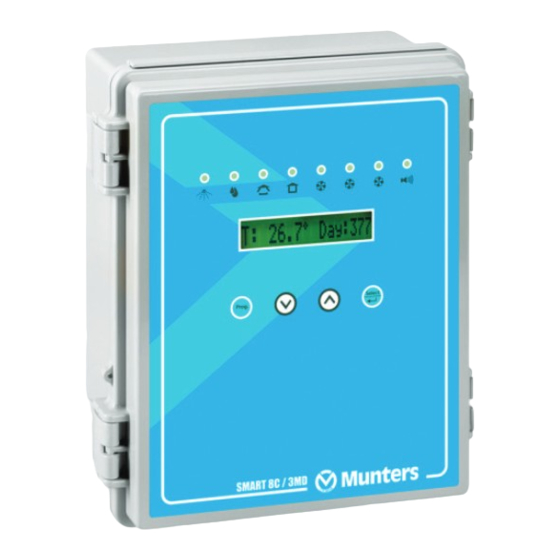 Munters SMART-8C Manual For Use And Maintenance