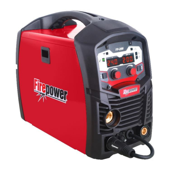 ESAB Firepower MST-200 Instruction Manual