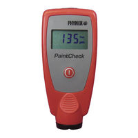 Elma Instruments Elma Paintcheck User Manual