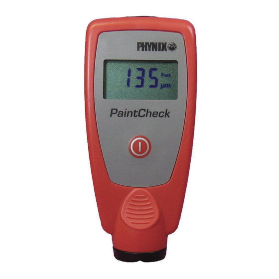 Elma Instruments Elma Paintcheck User Manual