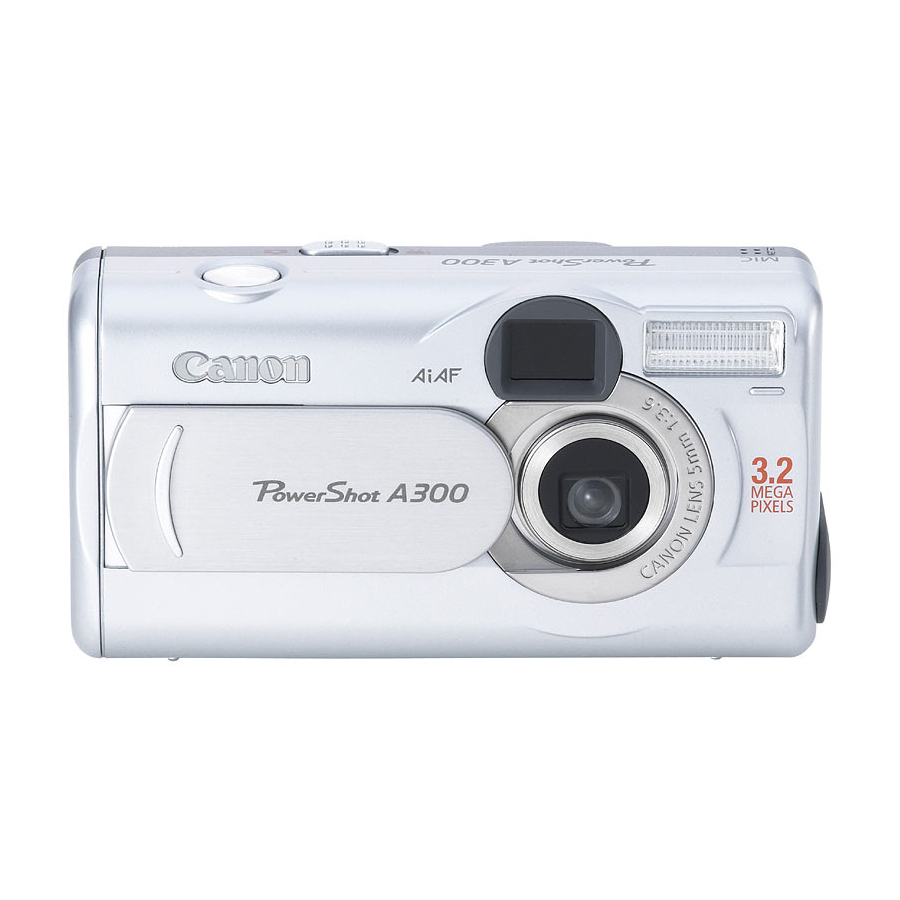 Canon PowerShot A300 User Manual