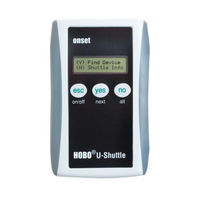 Onset HOBO U-DT-1 Manual