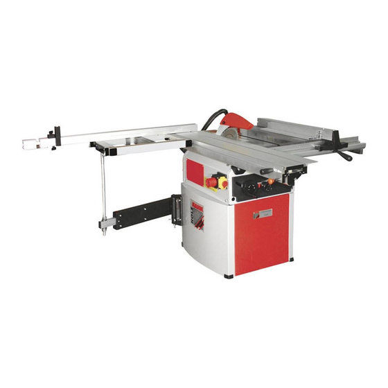 HOLZMANN MASCHINEN TS 250F User Manual