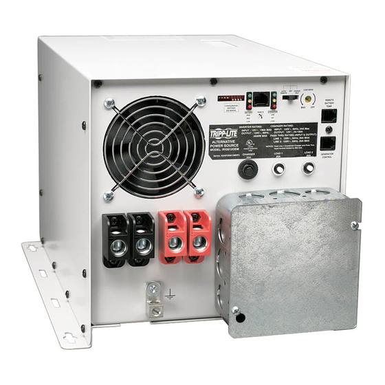 Tripp Lite PowerVerter RV Inverter/Charger RV2012OEM Specifications