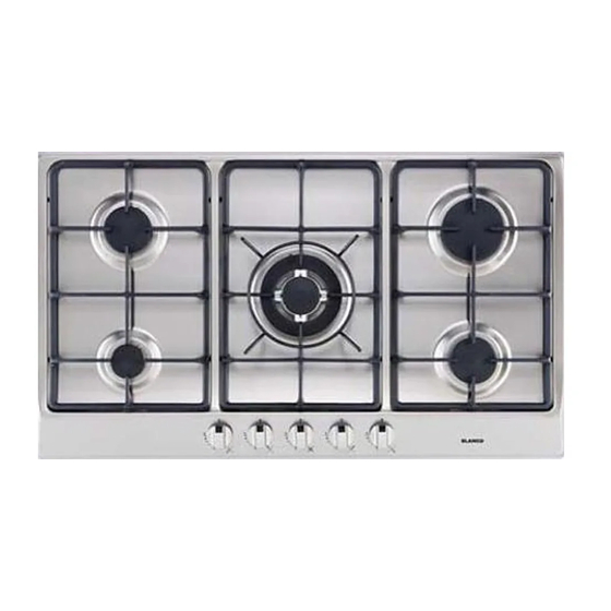 Blanco CG905WXC Use, Installation And Maintenance Instructions