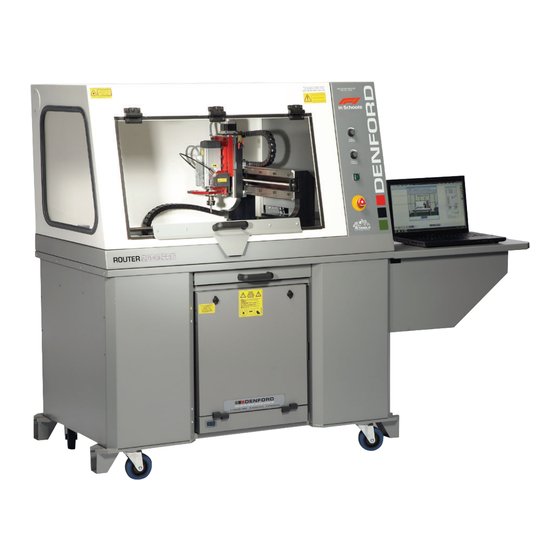 Denford F1 ROUTER Installation & Commissioning Manual