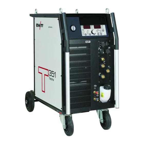 EWM Tetrix 551 AC/DC Smart FW Manuals