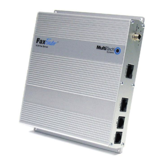 Multitech FaxFinder FF130 User Manual