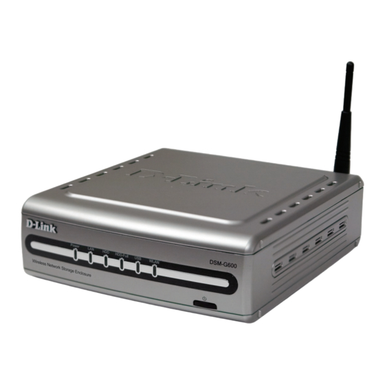 D-Link DSM-G600 Technical Specifications