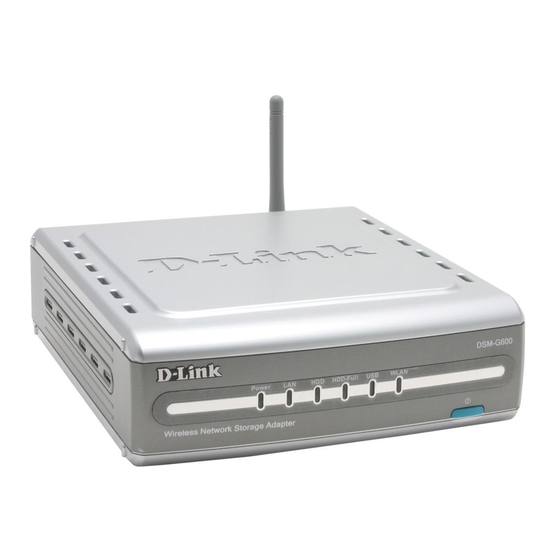 D-Link DSM-G600 Installation Manual