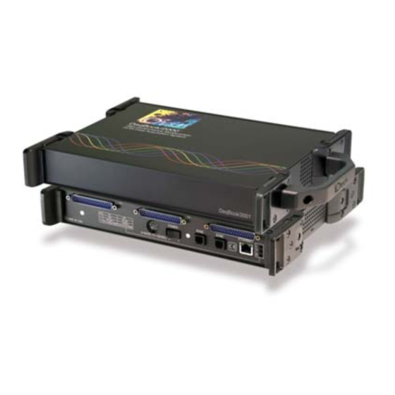 iotech DaqBook/2000 Series Manuals