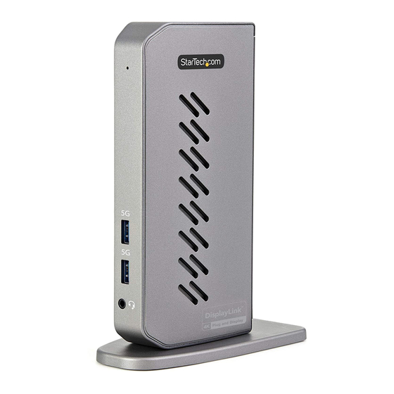StarTech.com DK30A2DHU Quick Start Manual