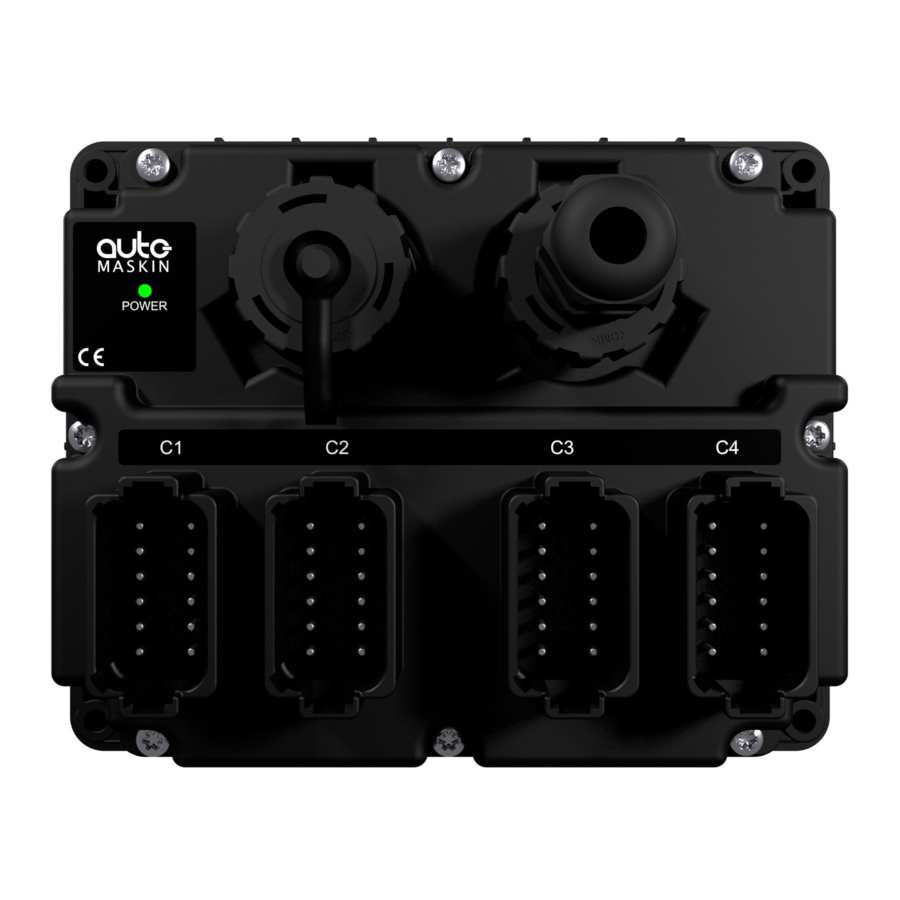 auto maskin Marine Pro 200 Quick Installation Manual