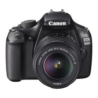Canon EOS REBEL T3 EOS 1100D Basic Manual