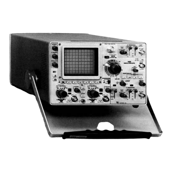Tektronix 485 Instruction Manual