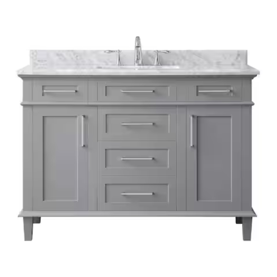 Home Decorators Collection SONOMA 48 Installation Manual