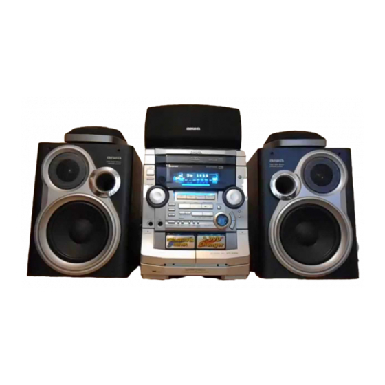 Aiwa XR-DV525 Operating Instructions Manual