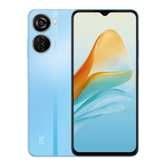 Zte Axon 40 Lite Quick Start Manual