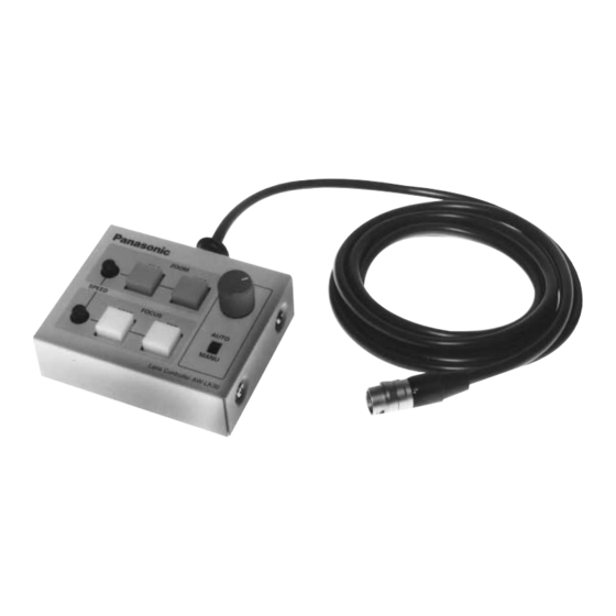 Panasonic AW-LK30 Service Manual