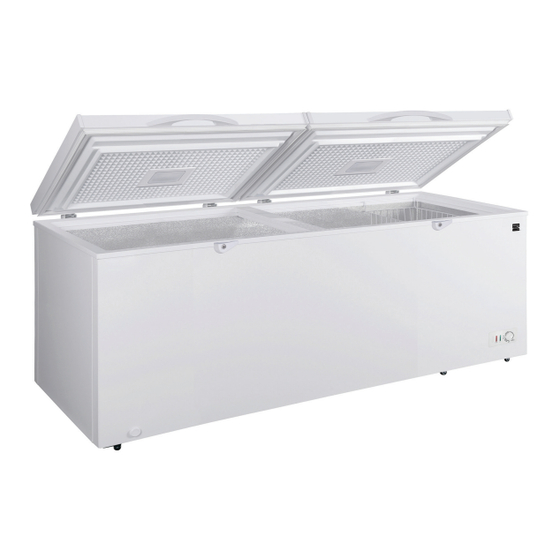 Kenmore KKCF25D-W Manuals