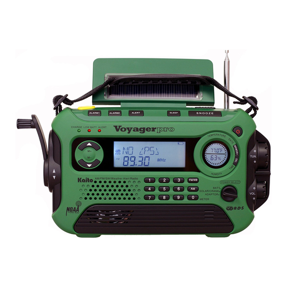 Kaito KA600 Operation Manual