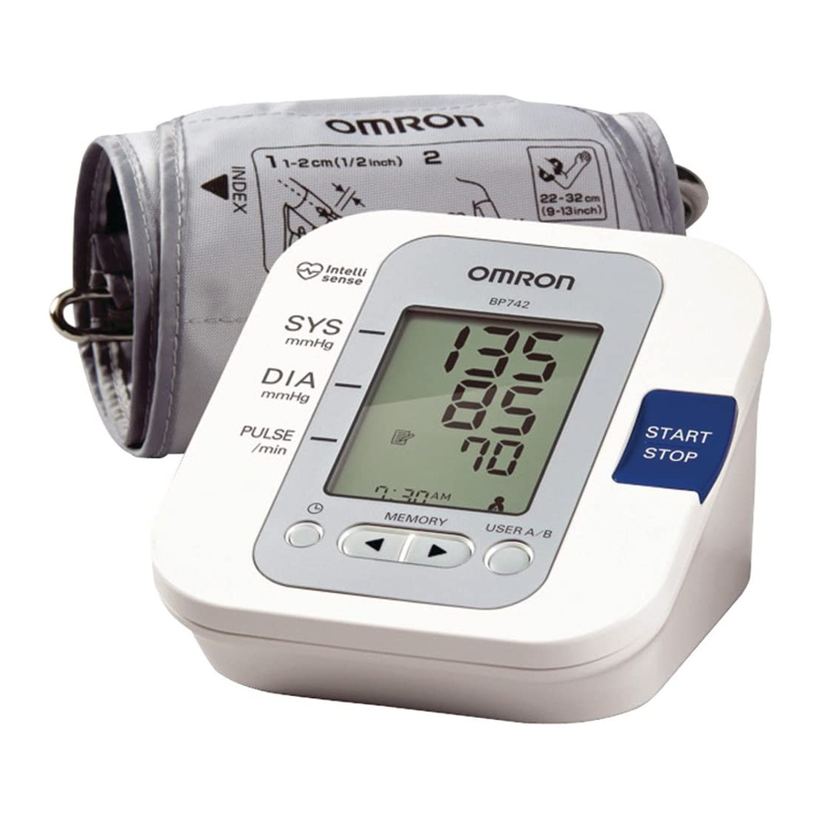 Omron 7 series plus Blood Pressure Monitor BP762