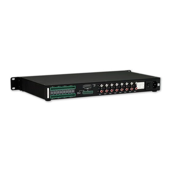 AMX ALR-AMP-8 Instruction Manual
