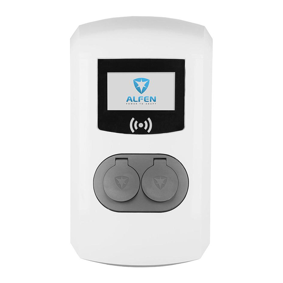 alfen Eve Double Pro-line Quick Installation Manual