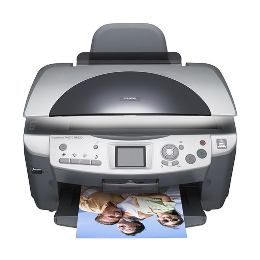 Epson Stylus Photo RX620 Start Here Manual