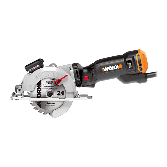 Worx WX437 Safety And Operating Manual