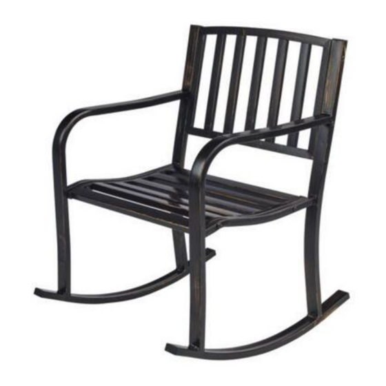 Mosaic Picket Rocker FSMVPT2089 Assembly Instructions & User Manual