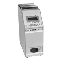 DRUCK & TEMPERATUR Leitenberger LR-Cal SOLAR Instruction Manual