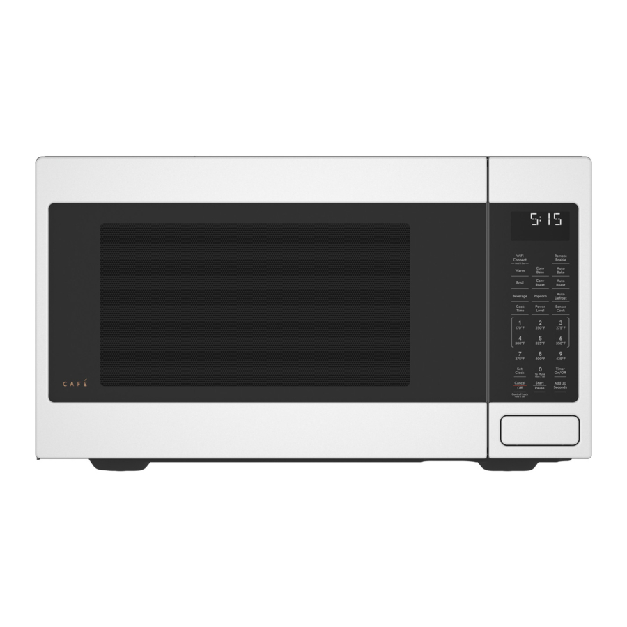 CAFE CEB515P4NWM - Microwave Oven Manual