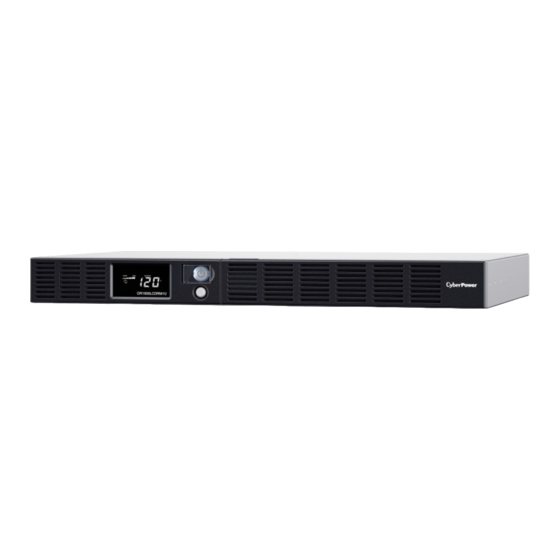 CyberPower OR1500LCDRM1U User Manual