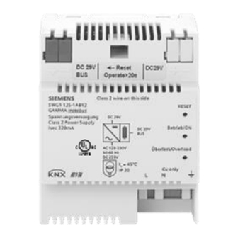 Siemens 5WG1125-1AB 2 Series Technical Manual
