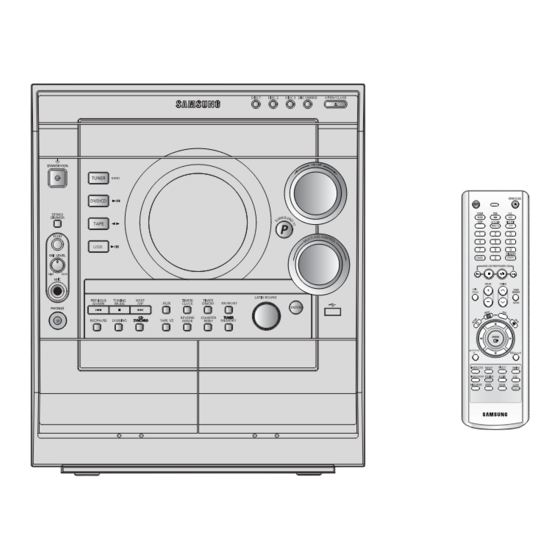 Samsung MAX-DC20600 Instruction Manual