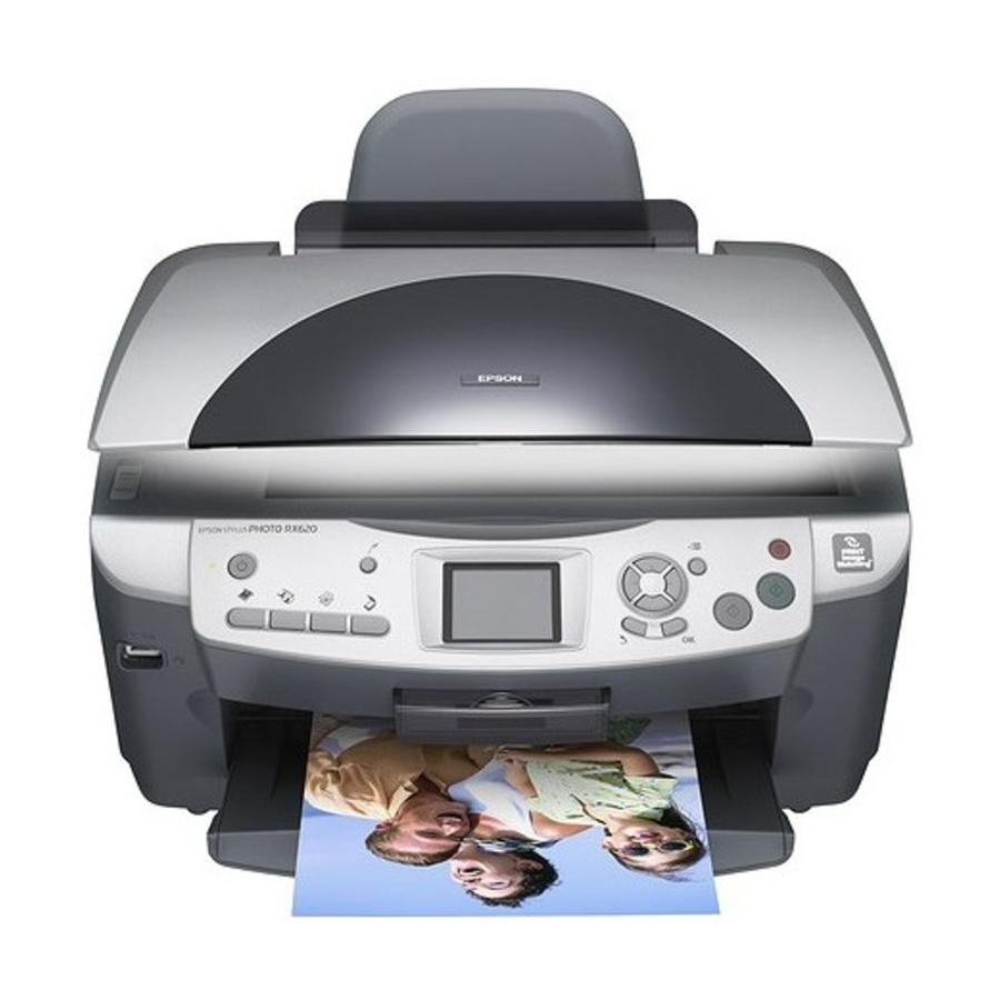 Epson RX620 - Stylus Photo Color Inkjet Manuals