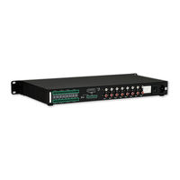 Amx ALR-AMP-8 Quick Startart  Manual