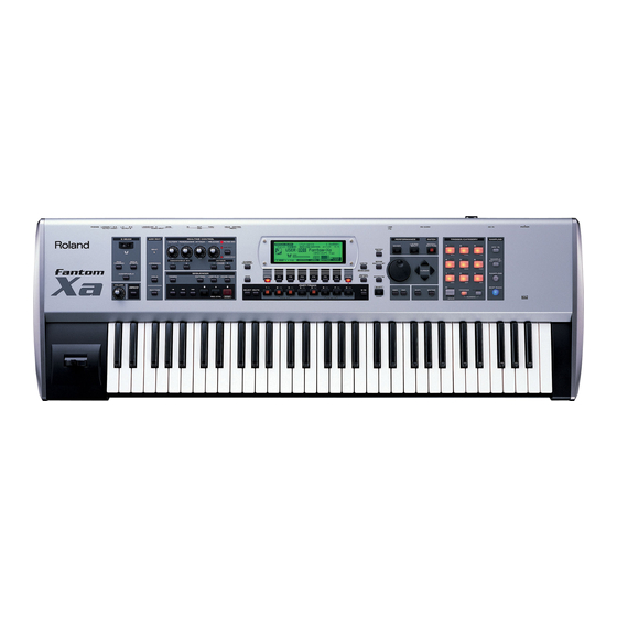 Roland Fantom-Xa Features Manual