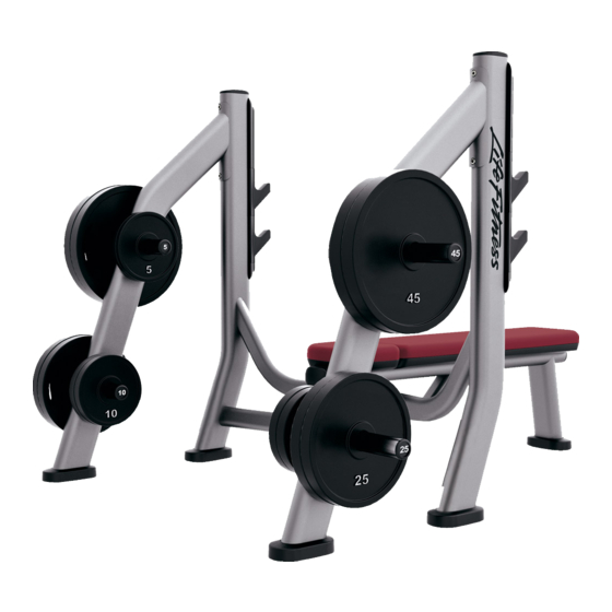 Life Fitness Signature Signature Olympic Bench Owner's Manual