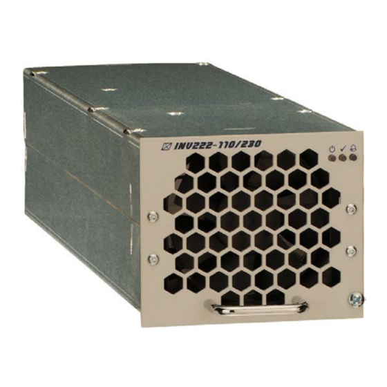 Eltek INV222 Manuals