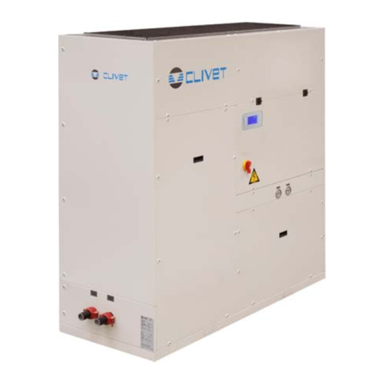 CLIVET WSA-XEE 262 Installation And Operating Manual