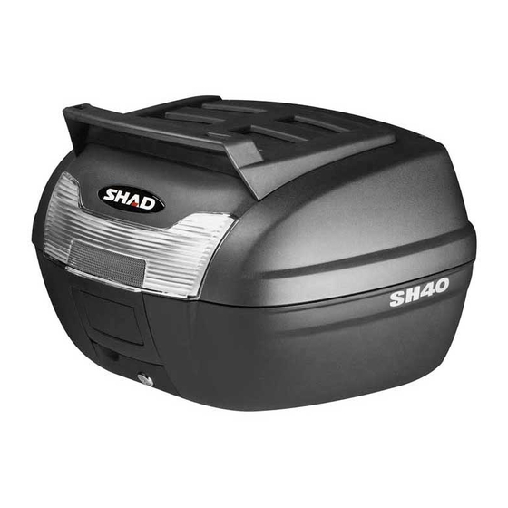 Shad SH40 Quick Start Manual